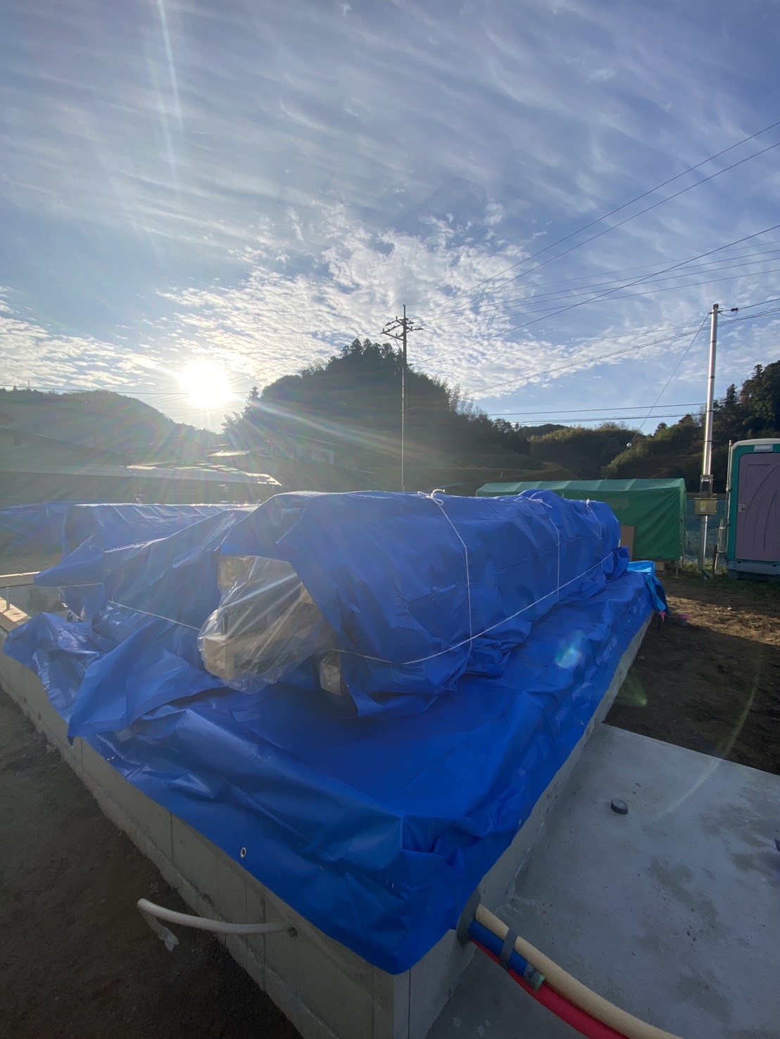 いよいよ来週は上棟